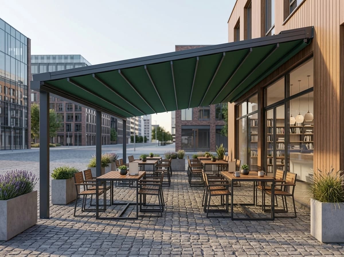 Narlıdere Otomatik Pergola uygulaması